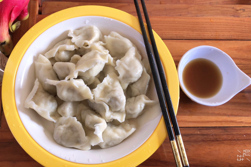 Farfurie din melamină A5 cu drenaj dublu, imitatie de porțelan, circulară pentru colțunași și fructe, stil chinezesc