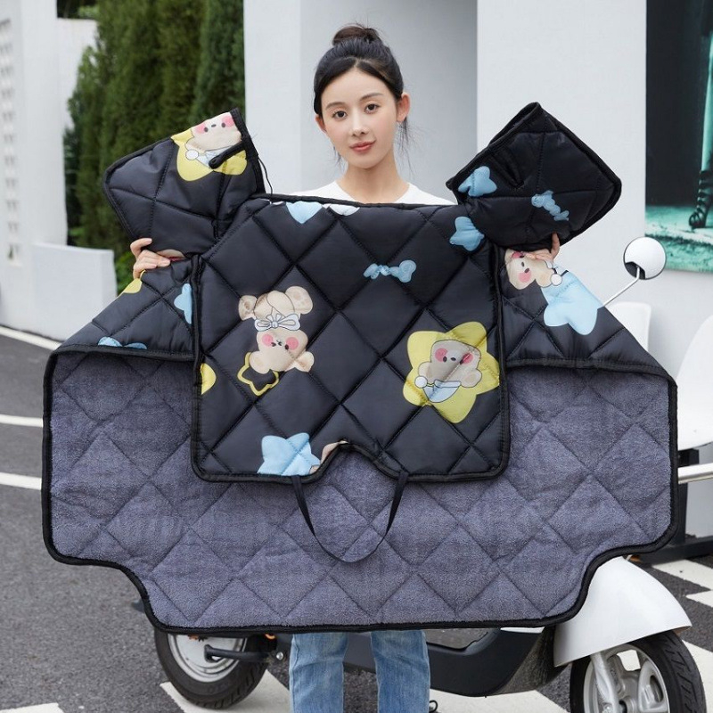 Tuuleklaasi kate elektrilise jalgratta jaoks, Oxford kangas, veekindel, standardne disain, täiskasvanutele, käsitsi eemaldatav