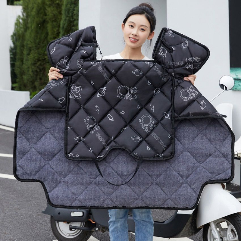 Tuuleklaasi kate elektrilise jalgratta jaoks, Oxford kangas, veekindel, standardne disain, täiskasvanutele, käsitsi eemaldatav