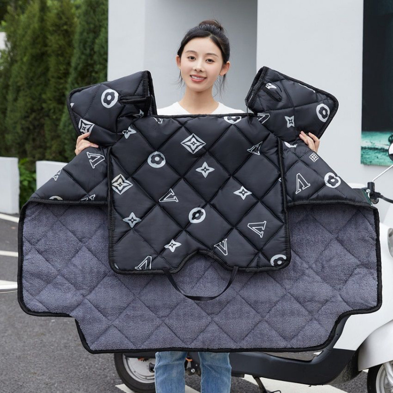 Tuuleklaasi kate elektrilise jalgratta jaoks, Oxford kangas, veekindel, standardne disain, täiskasvanutele, käsitsi eemaldatav