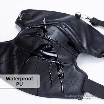 Унисекс наколенки за мотоциклет със вълнена подплата, ветроустойчива зимна защита за колоездене