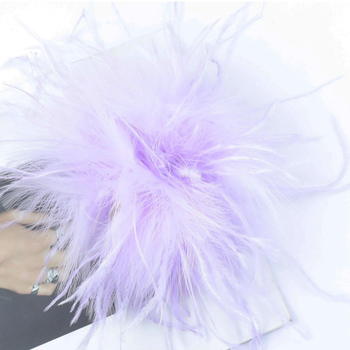 Kiegészítők: Tollból készült brooch, dekoratív esküvőkre, francia retró stílus, anyag: toll