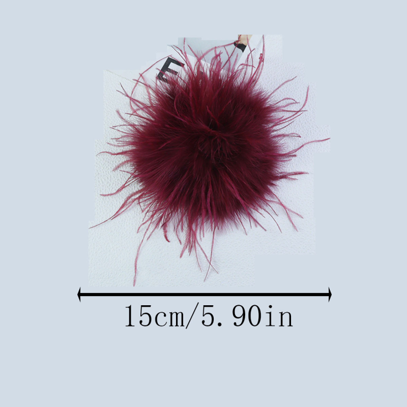 Kiegészítők: Tollból készült brooch, dekoratív esküvőkre, francia retró stílus, anyag: toll