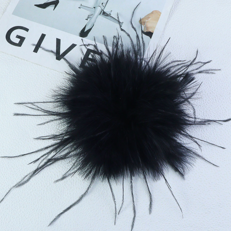 Kiegészítők: Tollból készült brooch, dekoratív esküvőkre, francia retró stílus, anyag: toll