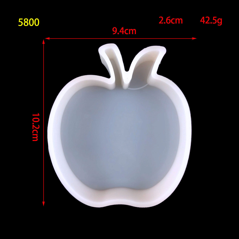 Szilikon aromaterápiás forma karácsonyfa alakban autóhoz – DIY gyertyák, rendezetlen forma, sütő- és tortaformák