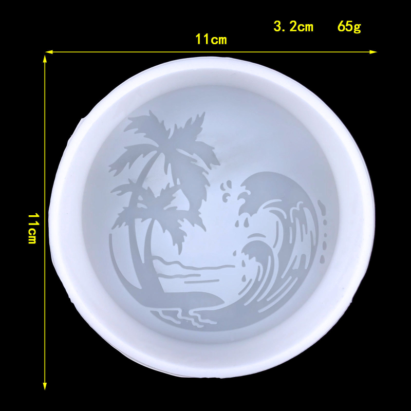 Szilikon aromaterápiás forma karácsonyfa alakban autóhoz – DIY gyertyák, rendezetlen forma, sütő- és tortaformák