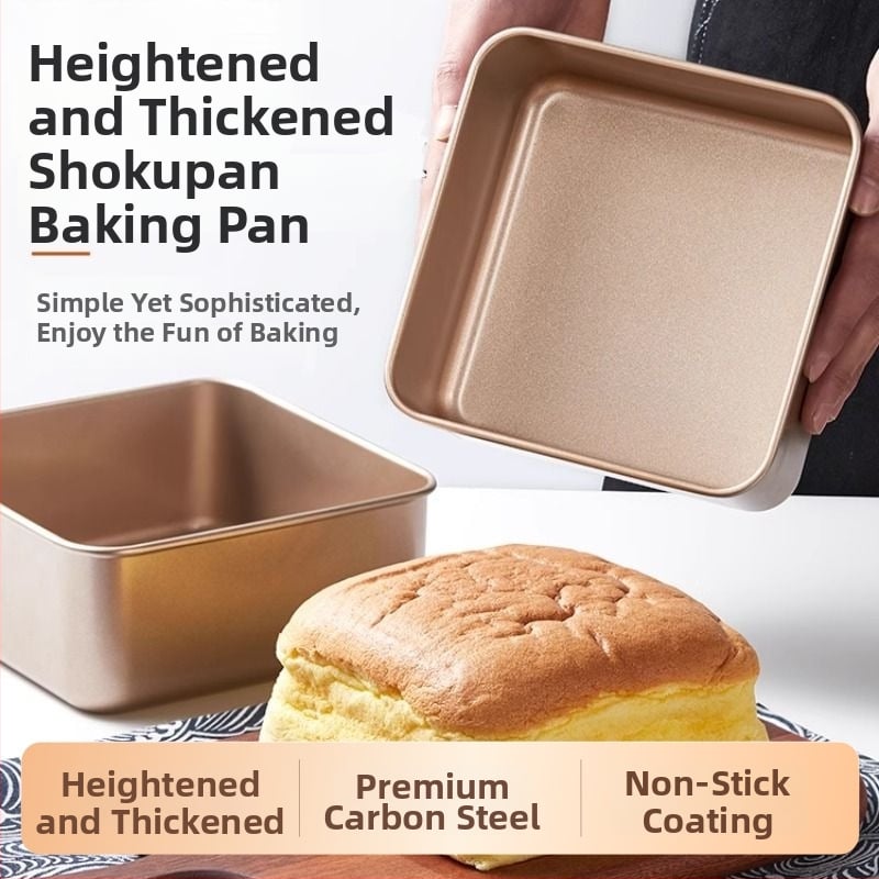 Koogivorm mitteliimiva katte ja eemaldatava põhjaga, ahjuks sobiv, ruudu- või ristküliku kujuga