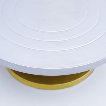 Mingyou okretni stol za ukrašavanje torti, kružni oblik, razni materijali, moderan minimalisticki stil