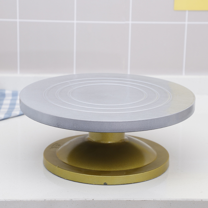 Mingyou okretni stol za ukrašavanje torti, kružni oblik, razni materijali, moderan minimalisticki stil