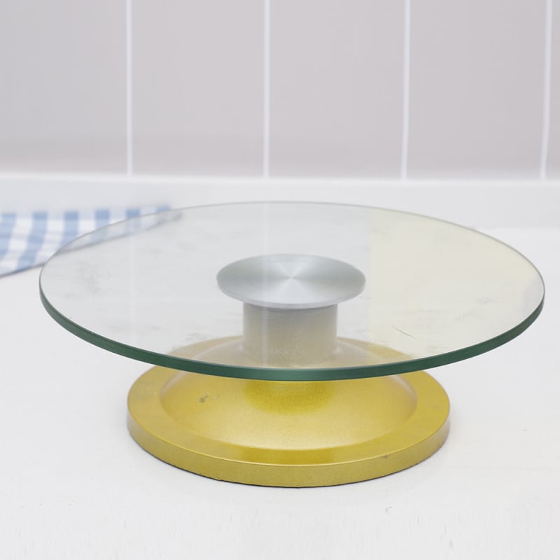 Mingyou okretni stol za ukrašavanje torti, kružni oblik, razni materijali, moderan minimalisticki stil