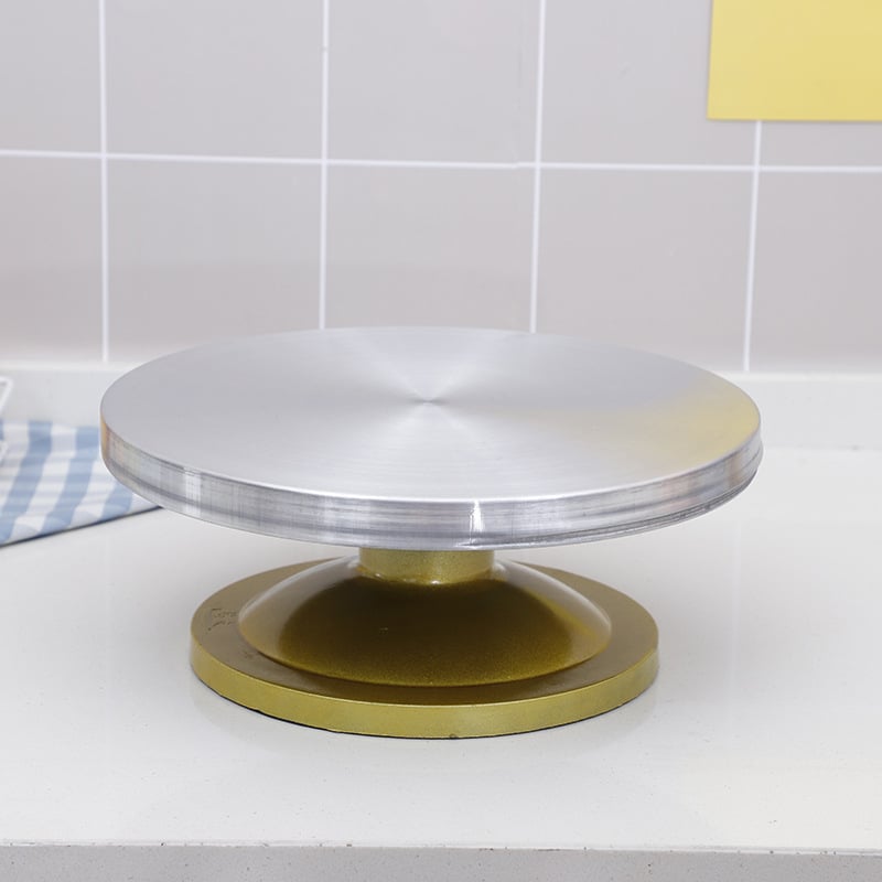 Mingyou okretni stol za ukrašavanje torti, kružni oblik, razni materijali, moderan minimalisticki stil