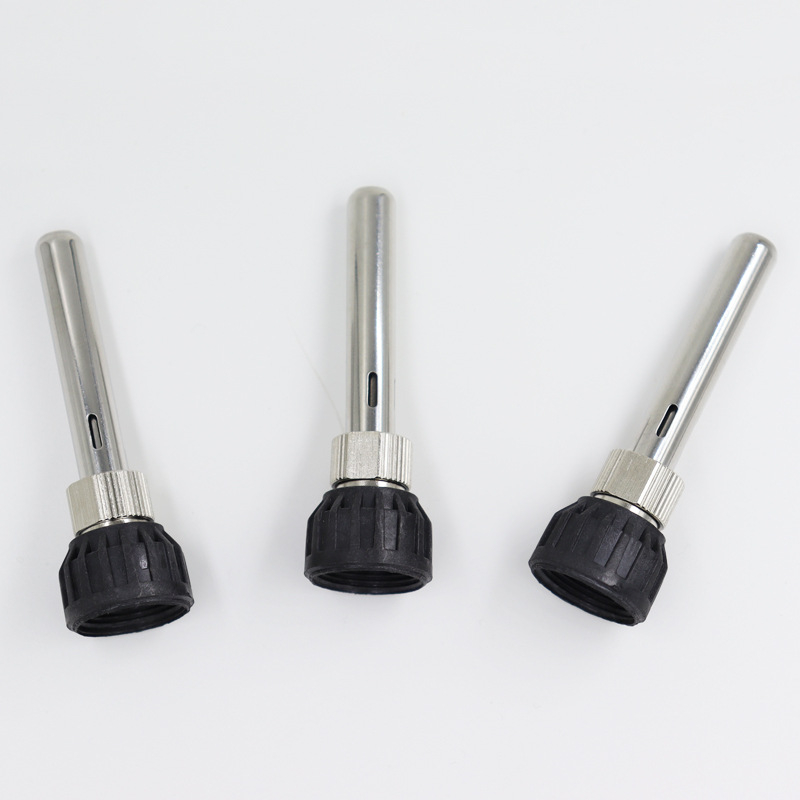 Timostention litavimo rankena su trijų dalių nerūdijančio plieno korpusu, reguliuojama temperatūra, aukštas atsparumas temperatūrai, Bakelite dangtelis