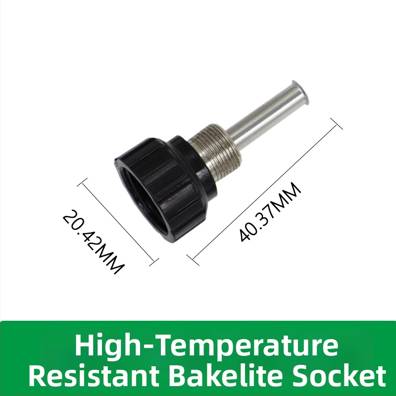 Timostention litavimo rankena su trijų dalių nerūdijančio plieno korpusu, reguliuojama temperatūra, aukštas atsparumas temperatūrai, Bakelite dangtelis