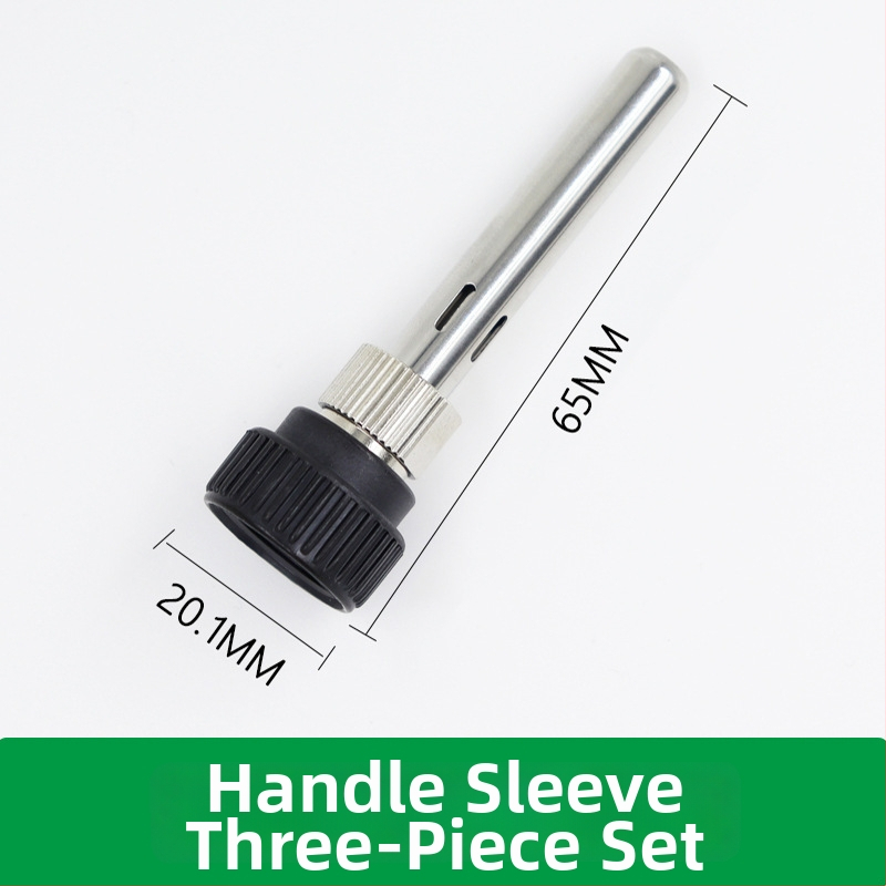 Timostention litavimo rankena su trijų dalių nerūdijančio plieno korpusu, reguliuojama temperatūra, aukštas atsparumas temperatūrai, Bakelite dangtelis