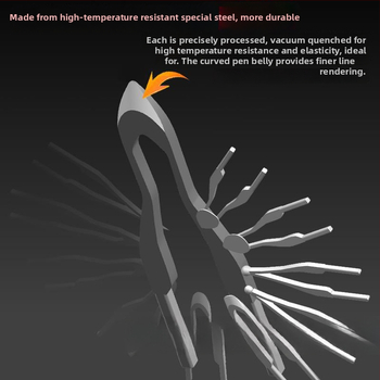 Profesionalus pyrogrāfijos galiukas – elektriškai įkūrenamas graviravimo antgalis