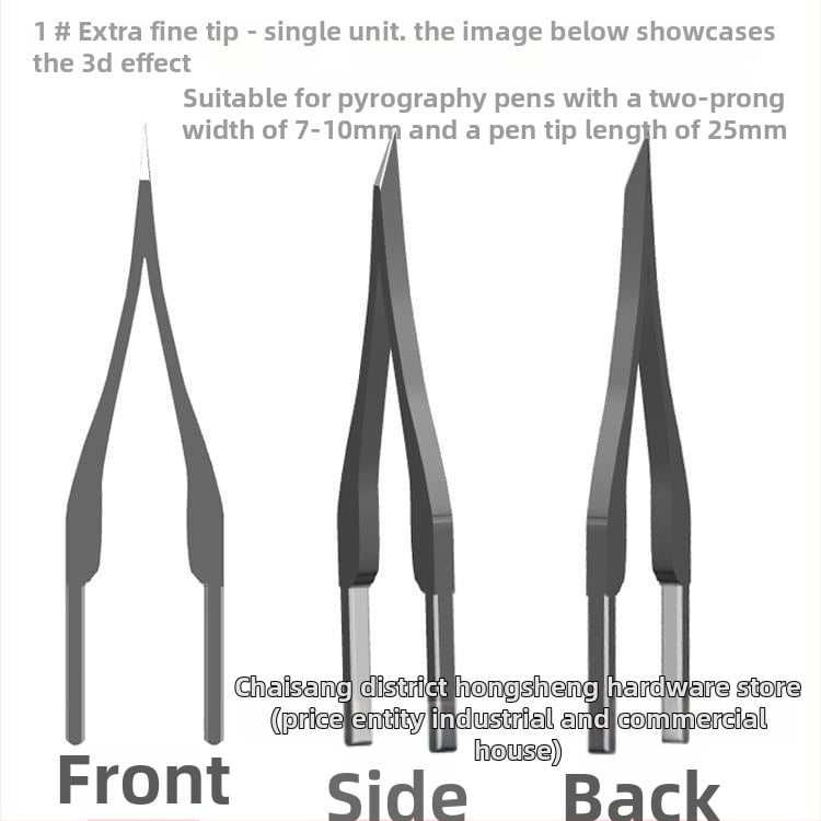 Profesionalus pyrogrāfijos galiukas – elektriškai įkūrenamas graviravimo antgalis