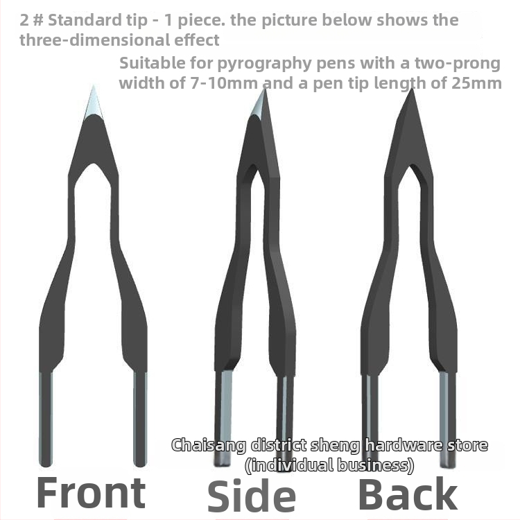 Profesionalus pyrogrāfijos galiukas – elektriškai įkūrenamas graviravimo antgalis