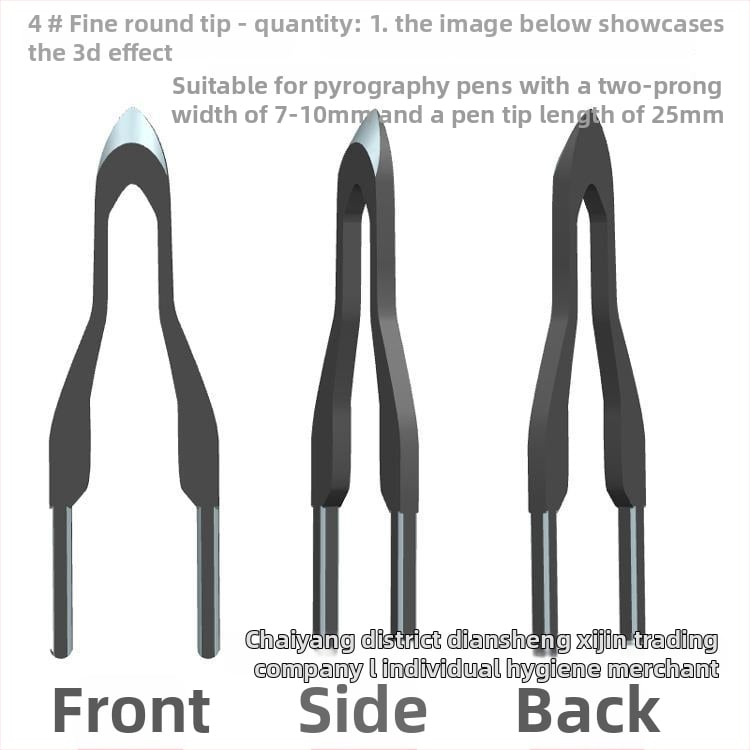 Profesionalus pyrogrāfijos galiukas – elektriškai įkūrenamas graviravimo antgalis