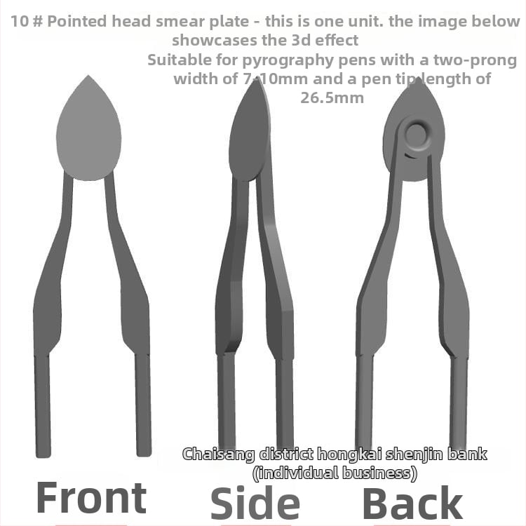 Profesionalus pyrogrāfijos galiukas – elektriškai įkūrenamas graviravimo antgalis