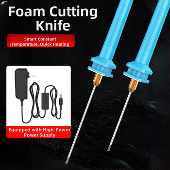 Habvágó kés elektromos melegítő tollal — Jingling; eszköz hab, szivacs és extrudált lemezek vágásához