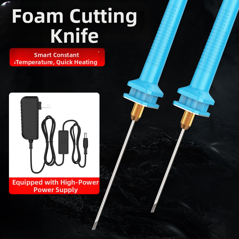 Habvágó kés elektromos melegítő tollal — Jingling; eszköz hab, szivacs és extrudált lemezek vágásához