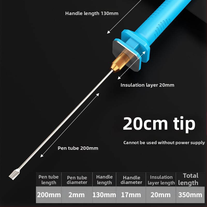 Habvágó kés elektromos melegítő tollal — Jingling; eszköz hab, szivacs és extrudált lemezek vágásához