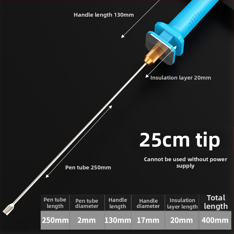 Habvágó kés elektromos melegítő tollal — Jingling; eszköz hab, szivacs és extrudált lemezek vágásához