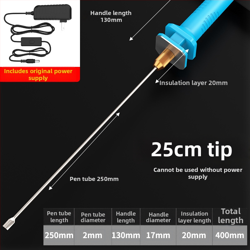 Habvágó kés elektromos melegítő tollal — Jingling; eszköz hab, szivacs és extrudált lemezek vágásához