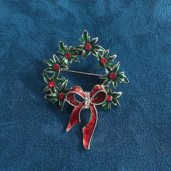 Broșă - Tematică de Crăciun, unisex retro geometric (aliaj, electroplacare, decorare)