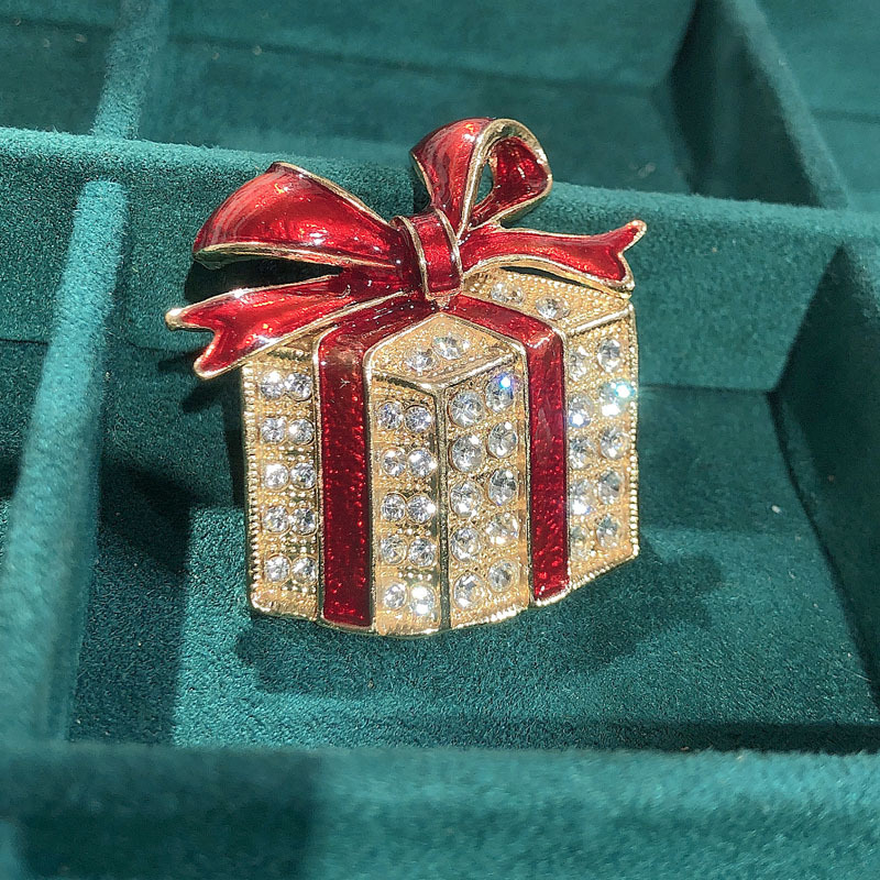 Broșă - Tematică de Crăciun, unisex retro geometric (aliaj, electroplacare, decorare)