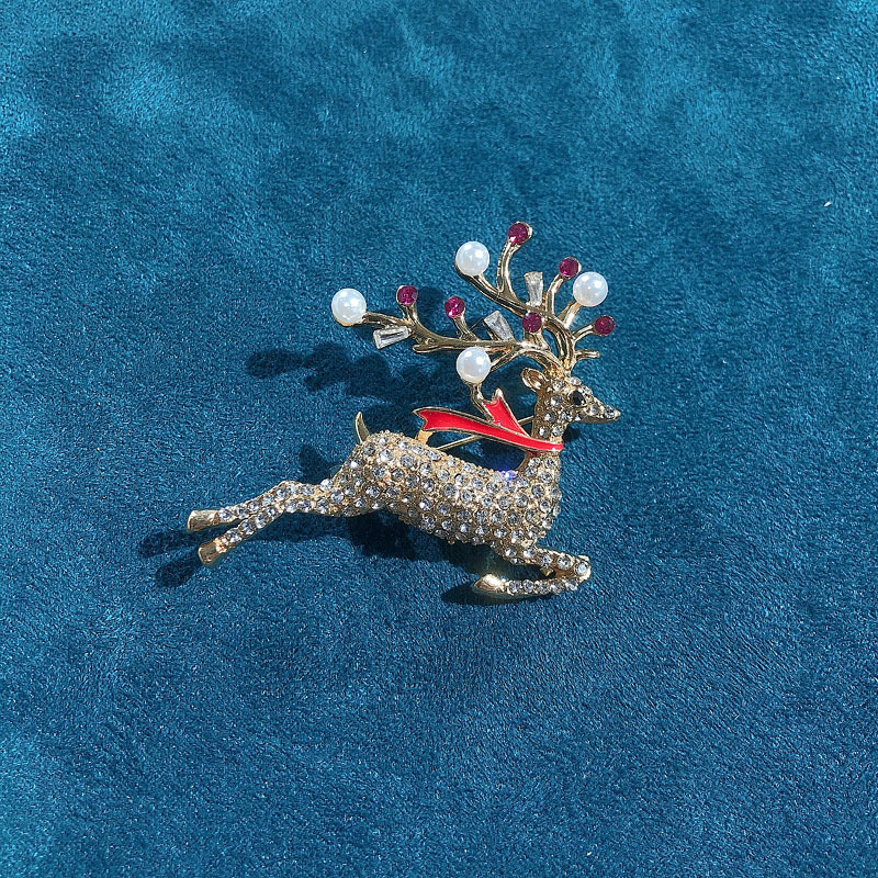 Broșă - Tematică de Crăciun, unisex retro geometric (aliaj, electroplacare, decorare)