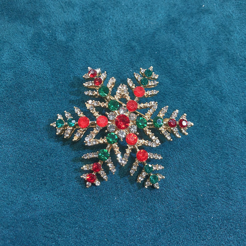 Broșă - Tematică de Crăciun, unisex retro geometric (aliaj, electroplacare, decorare)