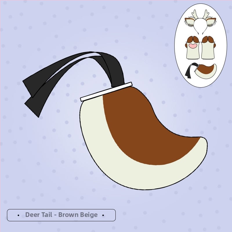 Karácsonyi agancsos fejpánt plüss fülekkel – cosplay kiegészítő, kézzel készített, textil anyag, rajzfilm-stílus, modell LELJFG01