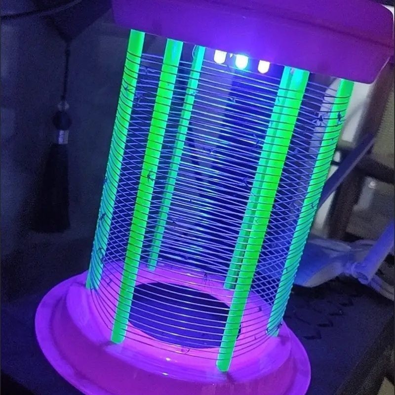 Nagy LED-es elektromos szúnyogirtó lámpa farmokhoz – 10 m²-es lefedettség, rovarirtás elektromos sokkoló módszerrel, növényvédő szer regisztrációja Wp20150209, 3C tanúsítvány 2025180706064907, beépített akkumulátor nélkül