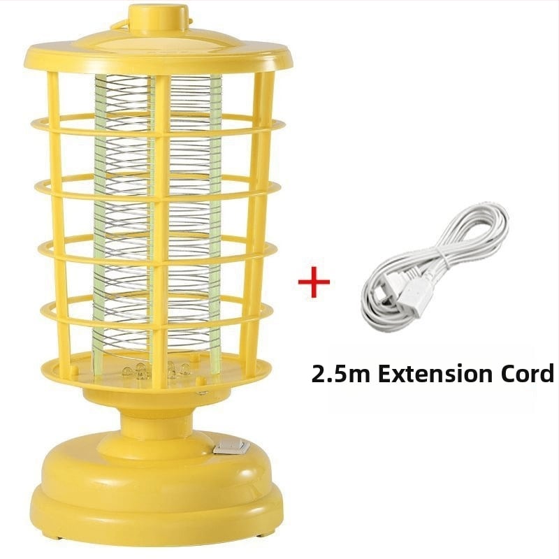 Nagy LED-es elektromos szúnyogirtó lámpa farmokhoz – 10 m²-es lefedettség, rovarirtás elektromos sokkoló módszerrel, növényvédő szer regisztrációja Wp20150209, 3C tanúsítvány 2025180706064907, beépített akkumulátor nélkül