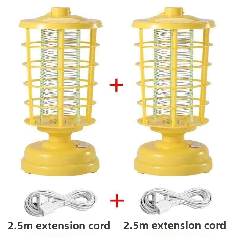 Nagy LED-es elektromos szúnyogirtó lámpa farmokhoz – 10 m²-es lefedettség, rovarirtás elektromos sokkoló módszerrel, növényvédő szer regisztrációja Wp20150209, 3C tanúsítvány 2025180706064907, beépített akkumulátor nélkül