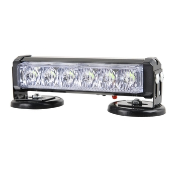 Įkraunama LED lubų magnetiniu tvirtinimu šviestu transporto priemonėms, 12–24V įspėjamoji šviesa