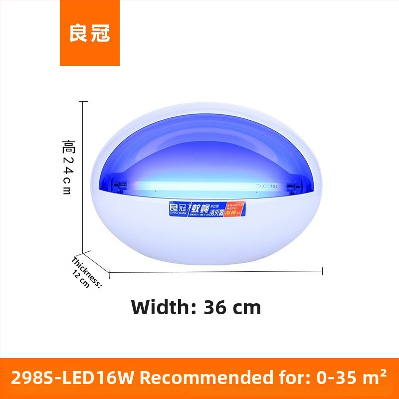 Falihoz szerelhető ragadós szúnyog- és legyek elleni lámpa, LG-298L, T5-8W, 220V, testreszabható, nagykereskedelmi