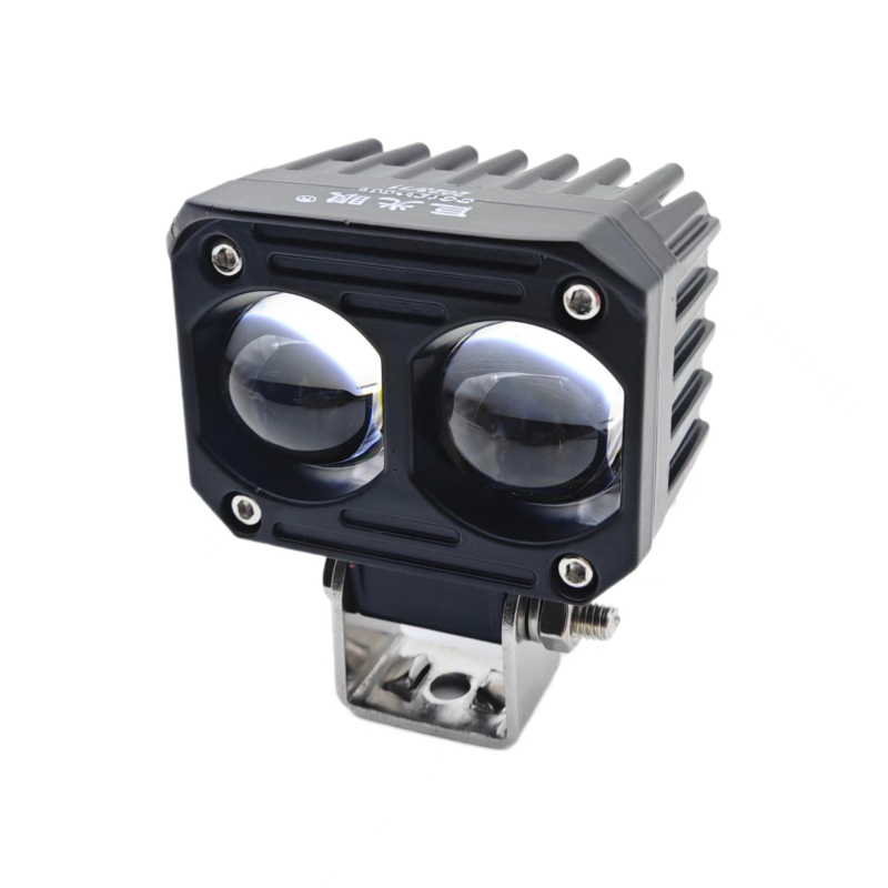 Far LED extern pentru motocicletă electrică – montaj exterior, 25W, 12-80V, sursă LED, model JGY-HBL2, rezistent la apă