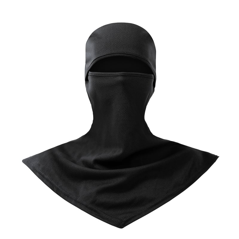 Балаклава за колоездене на открито — дишаща мрежеста материя, бързосъхнеща, попиваща пот, унисекс за възрастни