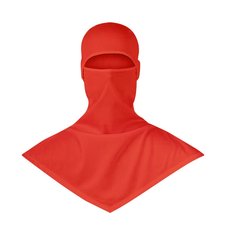 Балаклава за колоездене на открито — дишаща мрежеста материя, бързосъхнеща, попиваща пот, унисекс за възрастни