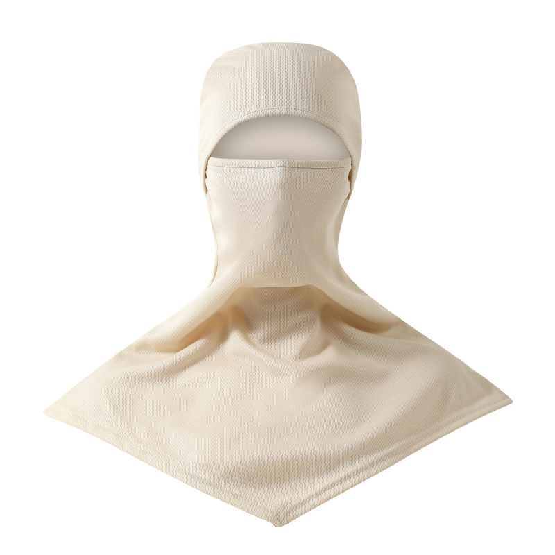 Балаклава за колоездене на открито — дишаща мрежеста материя, бързосъхнеща, попиваща пот, унисекс за възрастни