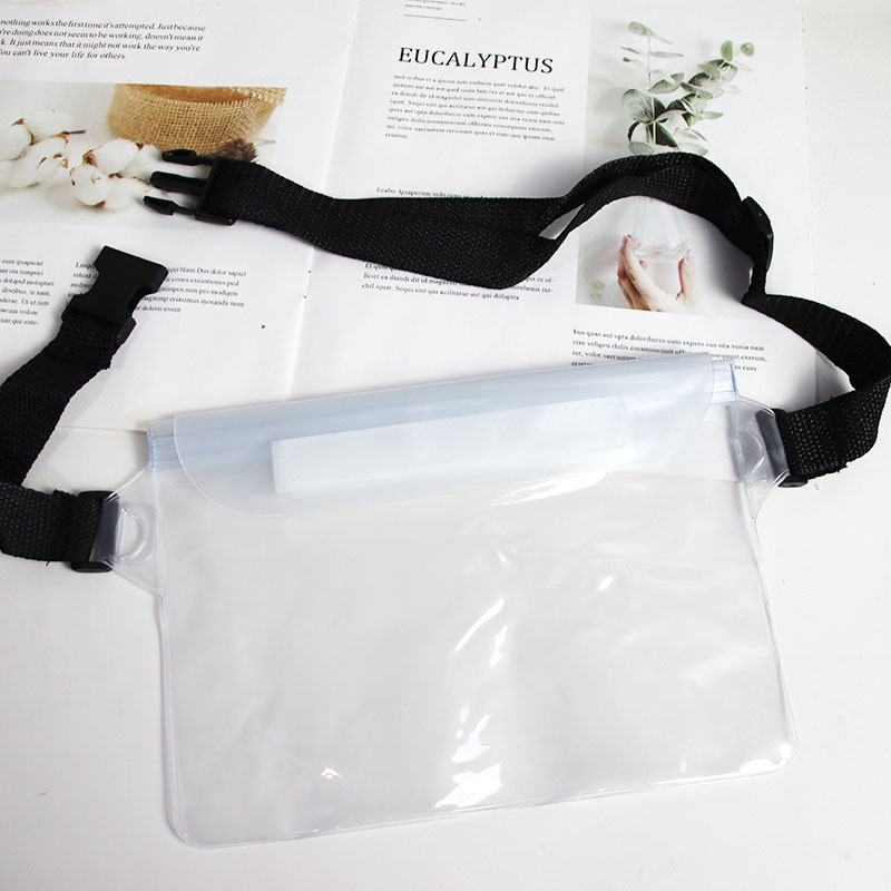 Husă impermeabilă pentru telefon cu curea crossbody, PVC, fereastră transparentă cu ecran tactil, pentru activități în aer liber