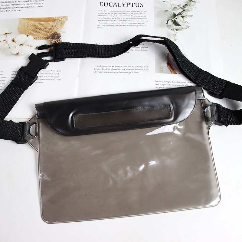 Husă impermeabilă pentru telefon cu curea crossbody, PVC, fereastră transparentă cu ecran tactil, pentru activități în aer liber