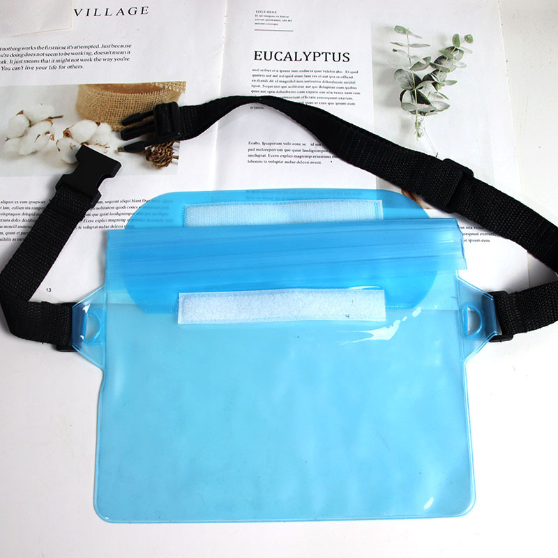 Husă impermeabilă pentru telefon cu curea crossbody, PVC, fereastră transparentă cu ecran tactil, pentru activități în aer liber