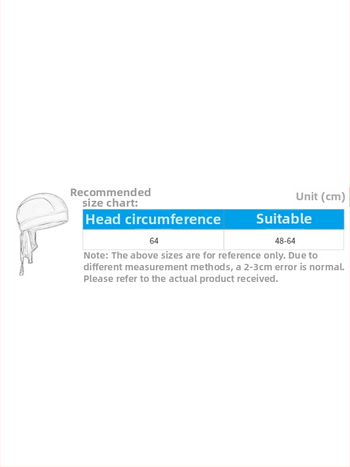Колоездачна пиратска шапка-бандиана, бързосъхнеща полиестерна, унисекс за възрастни, спортна глава под каска