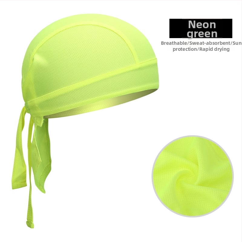 Колоездачна пиратска шапка-бандиана, бързосъхнеща полиестерна, унисекс за възрастни, спортна глава под каска