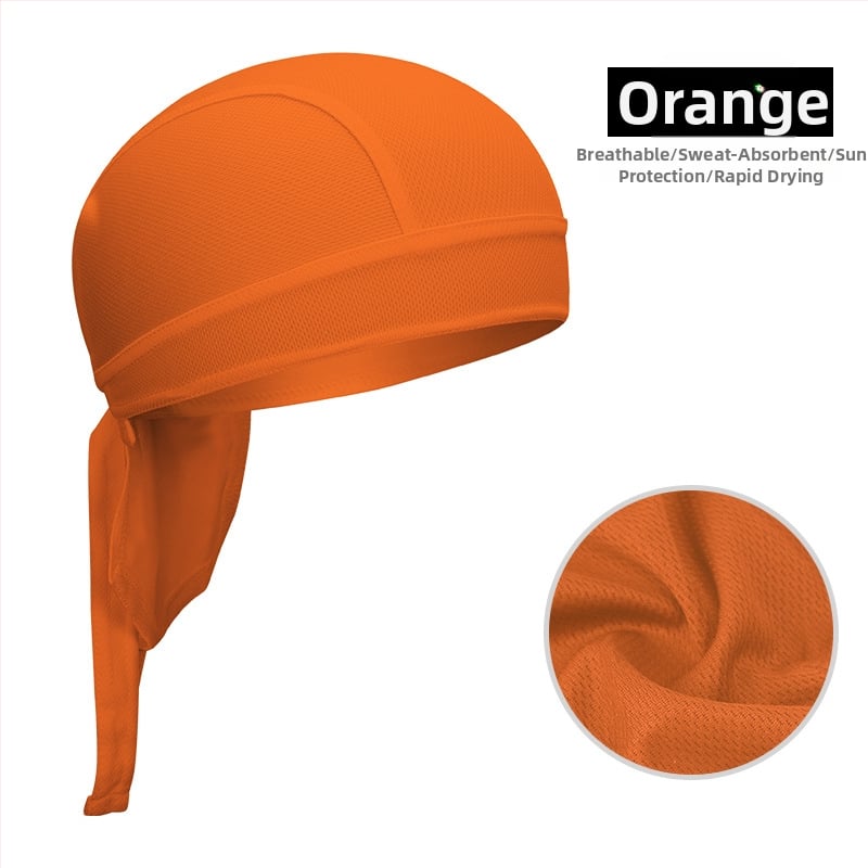 Колоездачна пиратска шапка-бандиана, бързосъхнеща полиестерна, унисекс за възрастни, спортна глава под каска