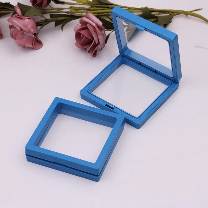 Unique papírból készült ékszerdoboz – kiállítási doboz, porvédett, pásztorális stílusú, ékszer rendező