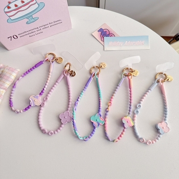 Jinyi silikónový lanyard na telefón – dámsky štýl, silikónové lano, kovová spona, univerzálny prívesok na telefón